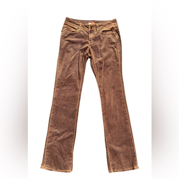 Worn Jeans Brown Low Rise Jeans Size 4/27 - Picture 1 of 4